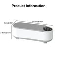 thumbnail image 3 of Practical Ultrasonic Jewelry Cleaner Portable Home Accessory for Household Use on and Various Sturdy Metal, 3 of 8