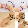thumbnail image 3 of CHOK Plastic Pet Dog Cat Wound Healing Head Neck Protection Cover Collar (Neck Size  18~20cm), 3 of 4