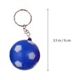 thumbnail image 3 of KAKOWELY 9 llaveros de fútbol de PU con colgante para niños (color aleatorio), 3 of 4