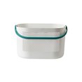 thumbnail image 2 of Plastic Storage Basket, Bathroom Organizer, Multipurpose Shower Basket with Drainage Holes and Handles, Thick Durable Plastic, 16x15.2x25.5cm, Lightweight and Easy to Carry, 2 of 9