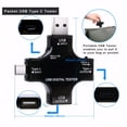 thumbnail image 4 of Transemion Type-c PD Digital Voltmeter With Overcurrent Protection And Alarm System Power Bluetooth version, 4 of 6