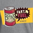 thumbnail image 3 of CafePress - Beans Fart Fuel Sweatshirt - Crew Neck Sweatshirt, 3 of 4