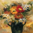 thumbnail image 2 of Alldredge, Joy 12x12 Gold Ornate Wood Framed with Double Matting Museum Art Print Titled - Daisy Dynamic I, 2 of 4