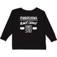 thumbnail image 3 of Inktastic Pennsylvania Awesome Since 1787 Boys or Girls Long Sleeve Toddler T-Shirt, 3 of 5
