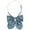 Blue, variant on INSPIRE CHIC Women's Polka Dots Pre-tied Adjustable Straps Bow Ties for Uniform Casual Pink