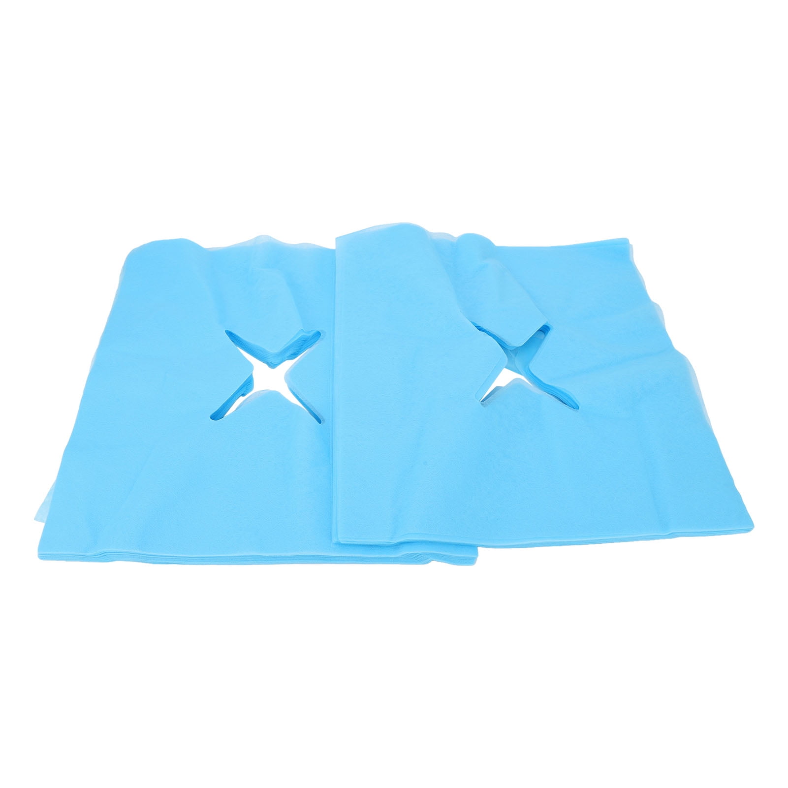 Disposable Breathing Space Cover, Massage Face Covers 100PCS X Shape