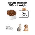 thumbnail image 2 of Cuenco elevado de comida para gatos LoeJan, cerámica, 150 ml, para perros pequeños, 2 of 7