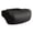 Black, variant on Universally Car Seat Headrest With Ergonomic Design For Neck And Shoulder Comfort constructed From Soft Leather And Cotton