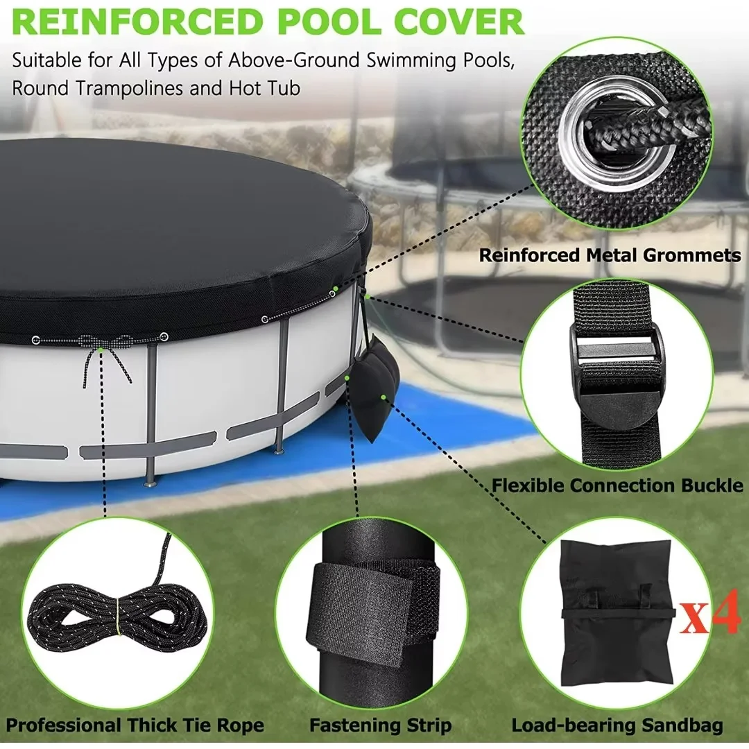  Loftex Loft Pool & Beach Rounds, 65 Diameter (Astrid