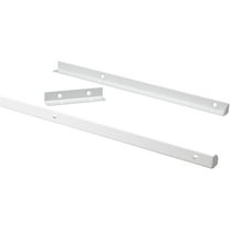 ClosetMaid 4879 SuiteSymphony Top Shelf Support Kit, Pure White