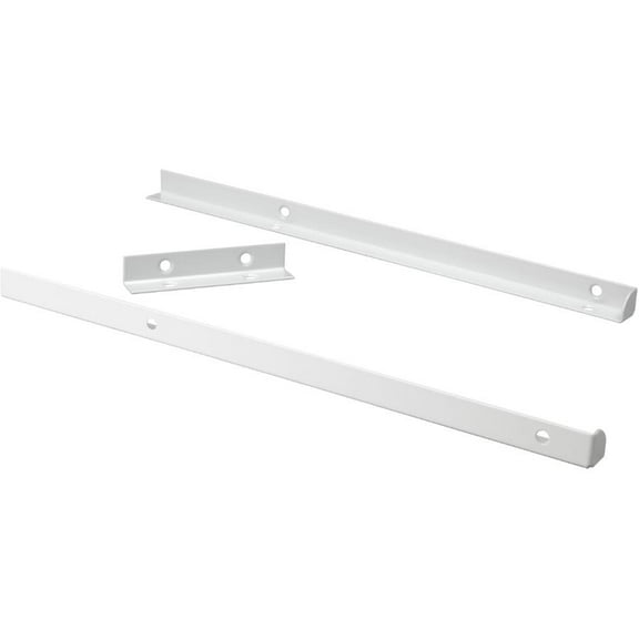ClosetMaid 4879 SuiteSymphony Top Shelf Support Kit, Pure White