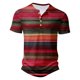 thumbnail image 4 of Camisas de Manga Larga para Hombres Casual Impreso Poliéster Botón Abajo Blusa, Cuello Redondo para el Uso Diario, Al Aire Libre Y de Fiesta, 4 of 5