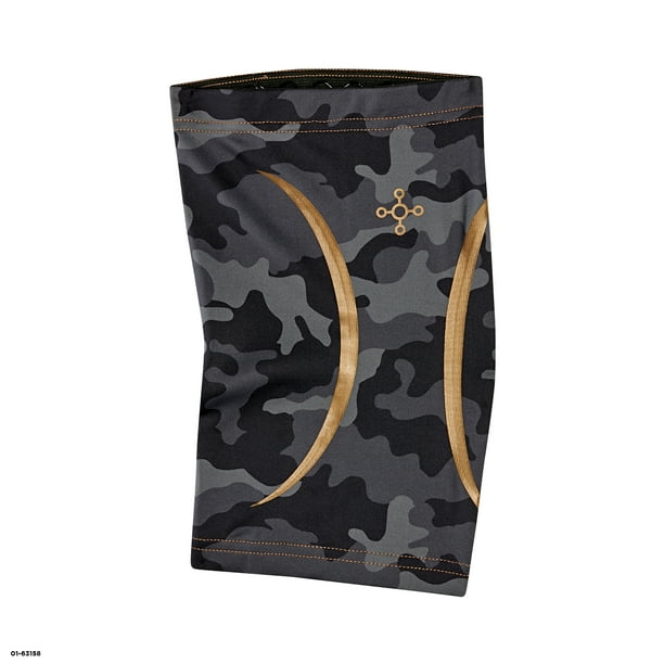 Tommie Copper Sport Compression Knee Sleeve, Grey Camo, Large/Extra