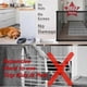 thumbnail image 2 of Baby Gate For Stairs No Drilling, 43.3" W X 28.3" H Retractable Dog Gate Baby Gate For The House, Mesh Baby Gate, 2 of 5