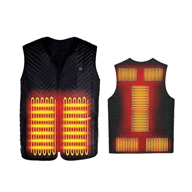 Electric Heated Vest Usb Washable Heating Vest Winter Heating Jacket Electric Heated Vest USB Washable Heating Vest Winter Heating Jacket For Men Women