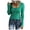 Green, variant on Brilliant Two Piece Outfits Women Fall Womens Fall Clothing Sets Women's Casual Solid Color Buttons Long Sleeve V-Neck Loose Shirt Blouse Top Beige XL