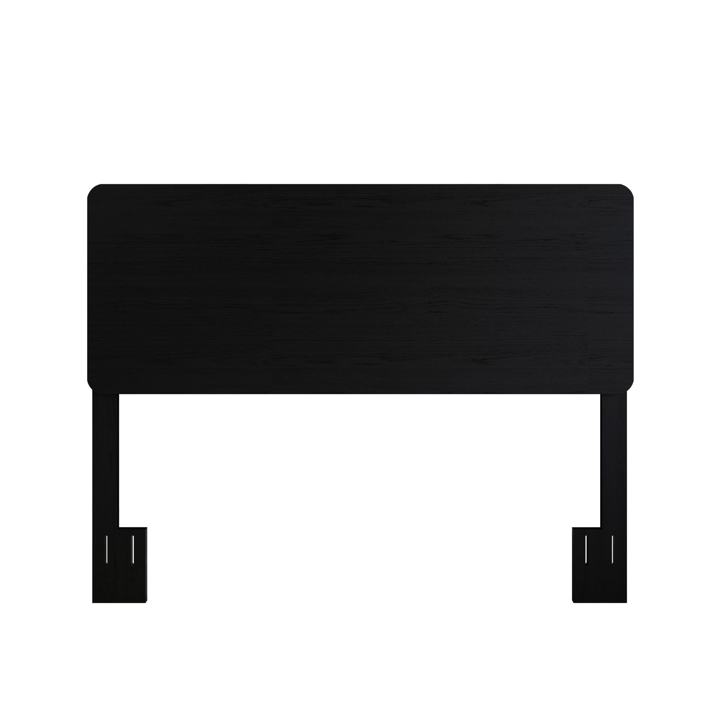 Home Design Keokuk King Headboard with Minimalist Design & Easy Installation, Black, Easy Assembly