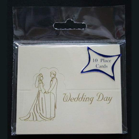 Cartes de Table Décorées pour Mariage (Lot de 10)