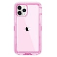 thumbnail image 3 of 3 IN1 For iPhone 15 14 11 12 13 Pro Max MINI XR XS X XSMAX SE 6 7 8 Plus Transparent Shockproof Armor Glossy Plain Phone Cover, 3 of 5