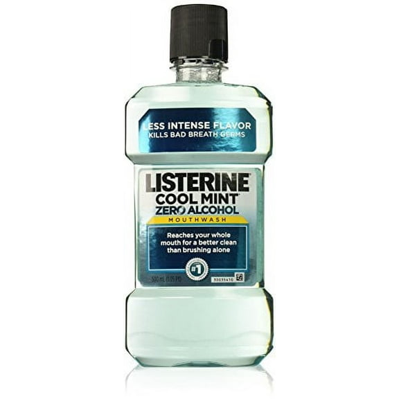 Listerine Zero Cool Mint Mouthwash (Pack of 6)