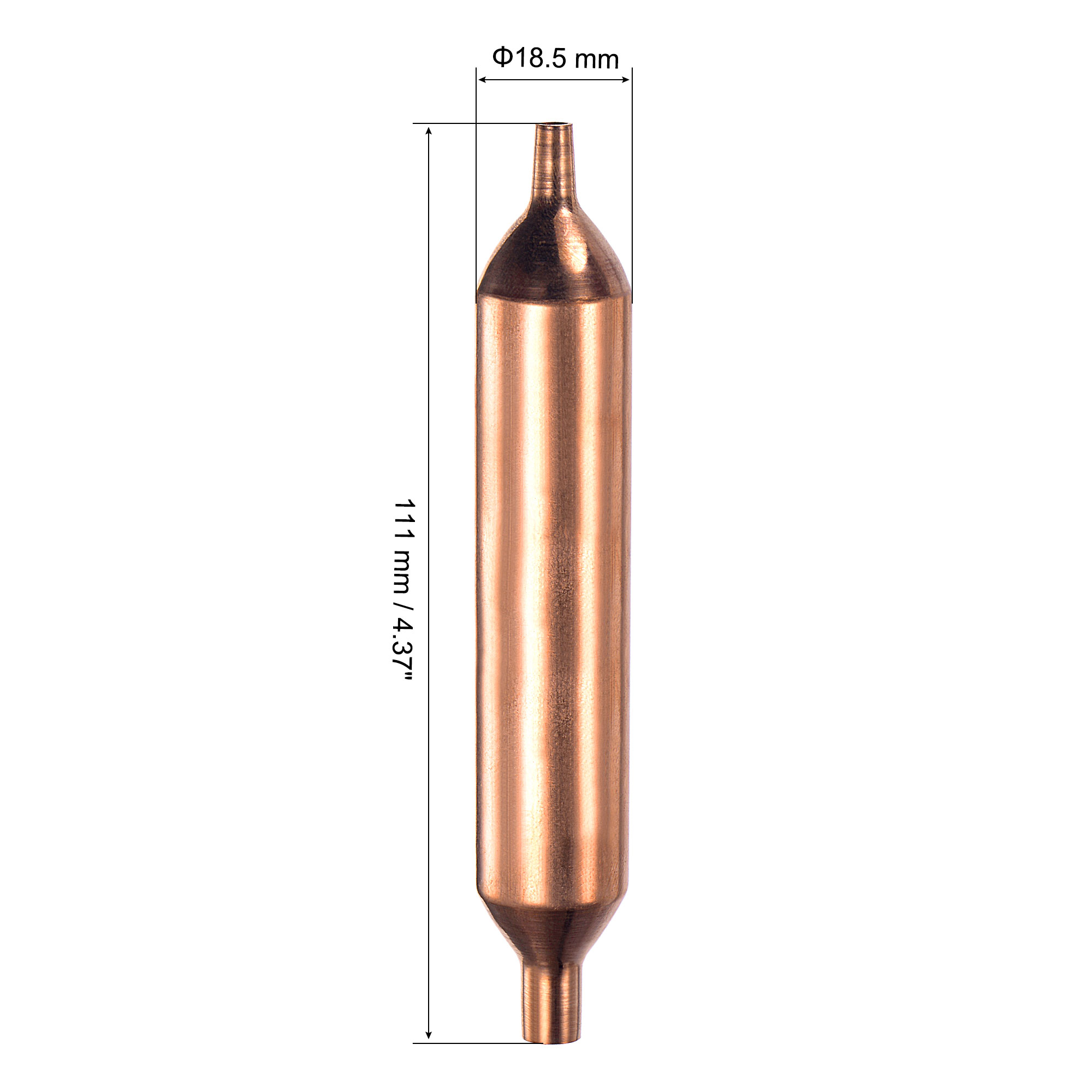 5-Pack Copper Filter Drier – Bi-Directional For R407C/R502 Refrigeration Systems