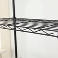 thumbnail image 4 of 5 tier black utility wire shelving unit 14x24x63in, 4 of 8