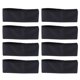 thumbnail image 1 of 8Pcs Micrófonos a Prueba de Polvo Bolsas con Cremallera Bolsa de Almacenamiento Negro 31x11cm Suministros CUTICAT Bolsas protectoras de micrófono, 1 of 8