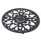 thumbnail image 1 of Carved Trivet Mat Iron Round Shape Vintage Pattern Multifunctional Modern Kitchen Trivet, 1 of 4