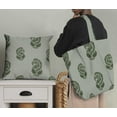 thumbnail image 5 of Soimoi Poly Georgette Fabric Leaves Block Decor Fabric Printed Yard 52 Inch Wide, 5 of 5