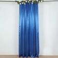 thumbnail image 2 of BalsaCircle 8x10 feet Royal Blue Satin Curtain Wedding Photography Backdrop Panel Party Events Decorations Supplies, 2 of 8
