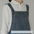 thumbnail image 6 of Vjnyvs Work Apron Unisex Denim Apron with Pocket Adjustable Denim Apron Multi Purpose Apron Durable Chef Apron for Cooking Baking Bbq Gardening, 6 of 7
