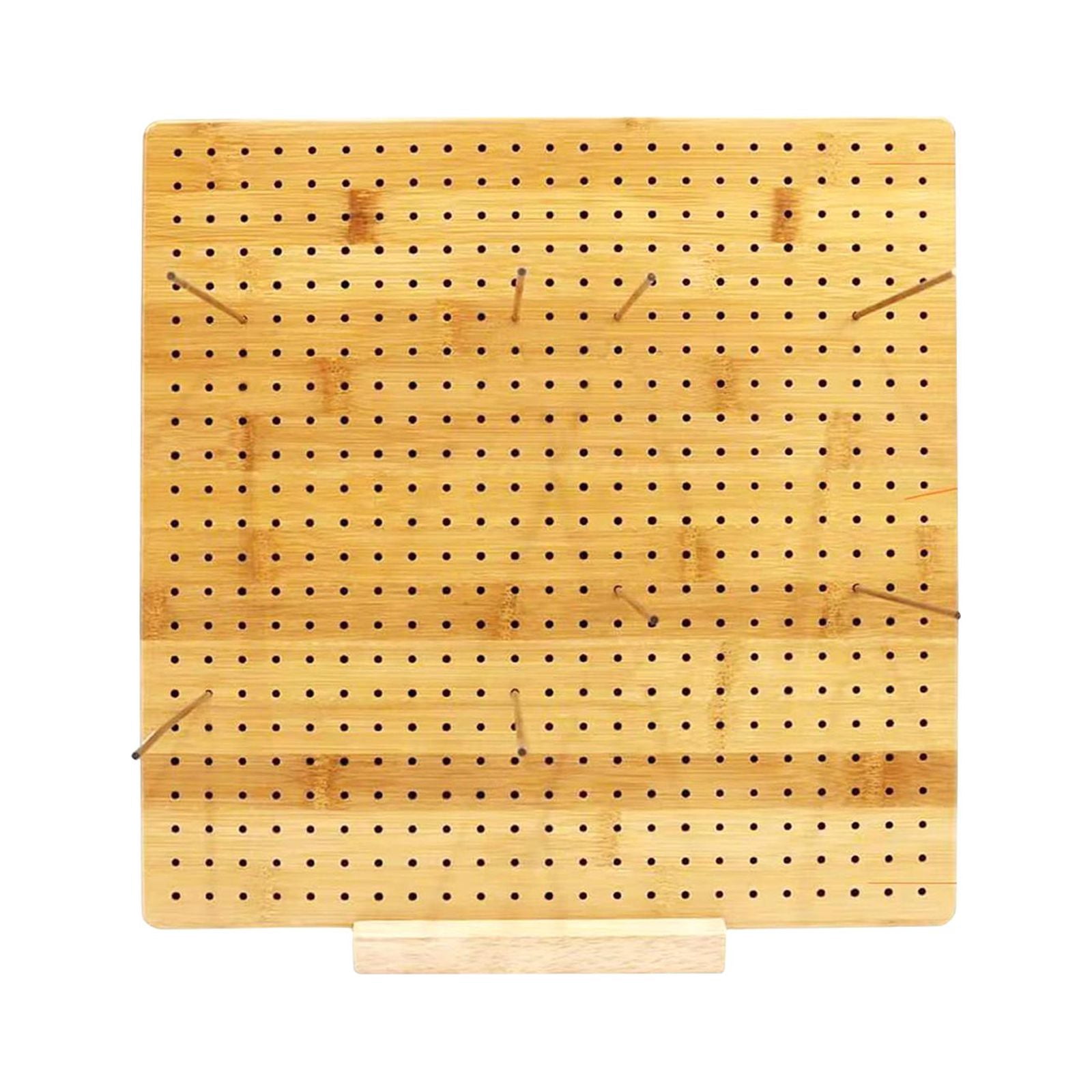 Crochet Blocking Boards, Wooden Blocking Board Premium with 15 Stainless Steel Bar , Knitting And Crochet Blocking Mats for Knitted Purses And