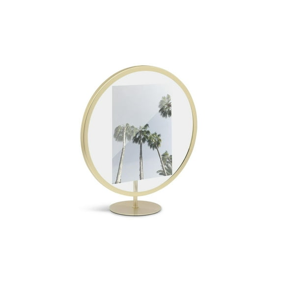 Infinity Photo Display 5X7 Matte Brass