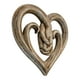 thumbnail image 3 of Decoración de pared Love Taken Hands | Acabado de madera envejecida | Diseño en forma de corazón | Símbolo de amor | Ligero y fácil de limpiar | Perfecto para el hogar, la oficina, el spa y la boda, 3 of 7