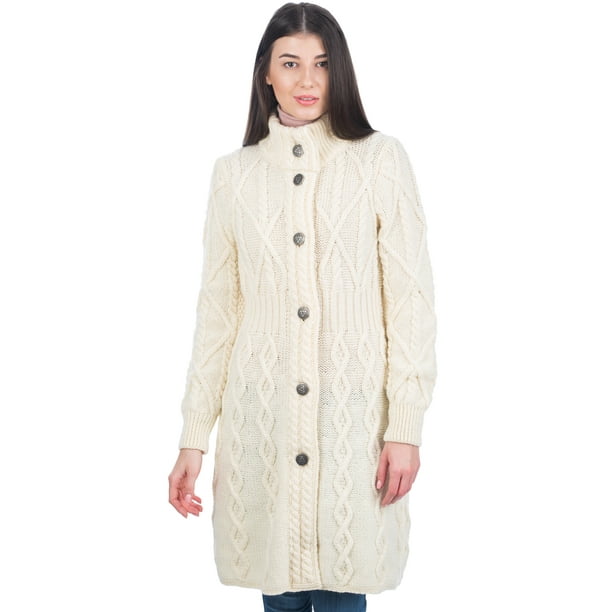 button up cardigan with collar
