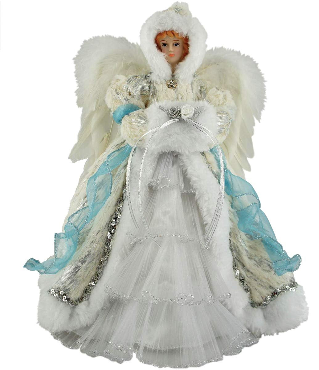 Winter Angel Tree Topper - Walmart.com - Walmart.com