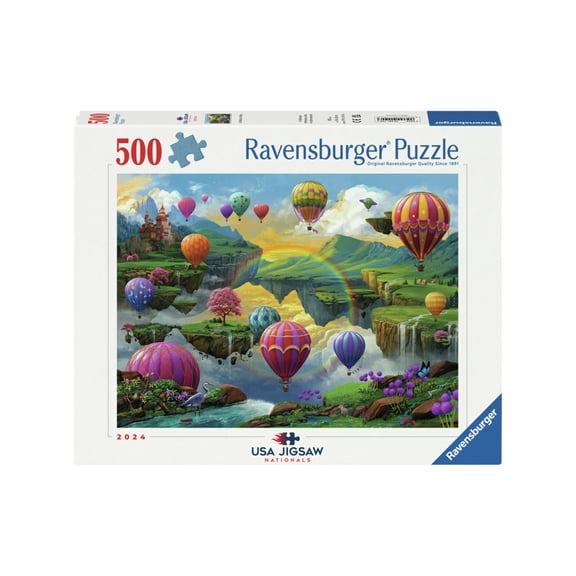 Air Balloon Valley 500-Piece Puzzle