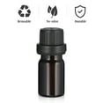 thumbnail image 4 of MasteelfCA 20pcs 5ml Essential Oils Bottles Amber Glass Bottles Refillable Sample Container, 4 of 8