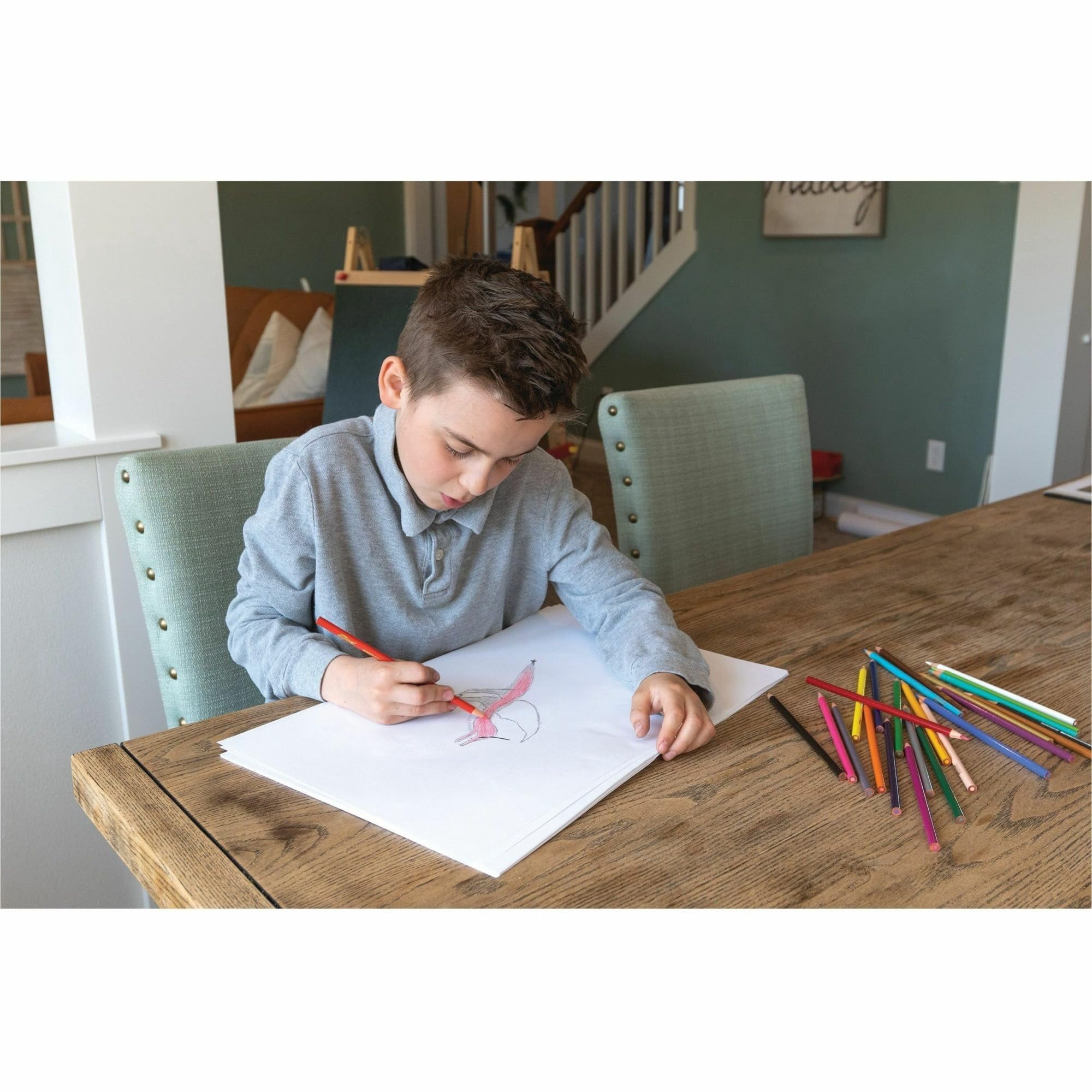 Pacon® Sulphite Drawing Paper, 12" x 18", 80 Lb, White, 500 Sheets