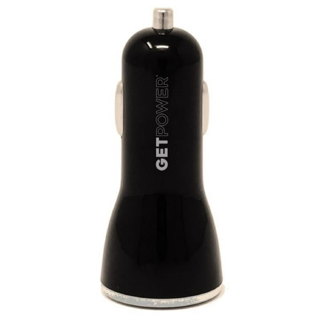 Adaptador de coche USB dual GetPower Black de 18 W para Universal x30