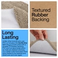 thumbnail image 4 of GORILLA GRIP Bathroom Rug and Toilet Base Floor Rugs Set, Quick Dry Plush Chenille, 30x20 Carpet, Beige, 4 of 10