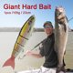 thumbnail image 3 of Señuelo de pesca biónico con forma de pez anzuelo gigante para pesca en la playa al aire libre, 3 of 9