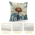 thumbnail image 4 of JEUXUS  Spring Pillow Cover Daisy Bloom Decorations Seasonal Farmhouse Summer Pillow Case Decor for Sofa Couch（Blue） AA467-12, 4 of 5