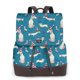 thumbnail image 1 of Balery Festive Dachshund Fun Mochila de Cuero para Mujeres, Gran Capacidad, Bolsa de Viaje Multifuncional, Mochila de Cuero y Bolsa de Hombro para Mujeres, 1 of 4