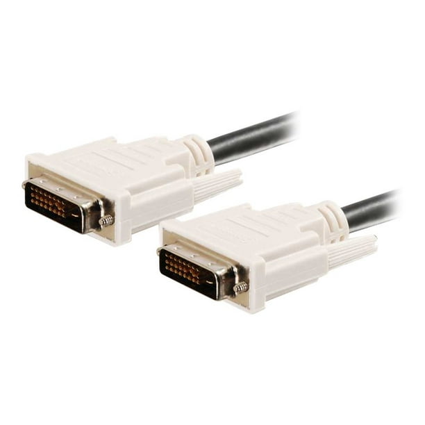 C2G DVI-D Vidéo Câble Numérique à Double Liaison 3M - Câble DVI - 10 Pieds - Câble DVI-D (M) à DVI-D (M) - 10 Pieds - Noir
