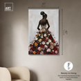 thumbnail image 5 of Girl Wearing Garden Grace I Canvas Ebony Portrait Art by Art Remedy, Gallery Wrapped, 30" x 45", 5 of 7