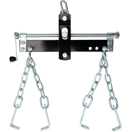 

Torin Engine Hoist Shop Crane Accessory: Steel 3 Position Engine Leveler with Adjustable Handle 3/4 Ton (1 500 lb) Capacity Black W3210-B
