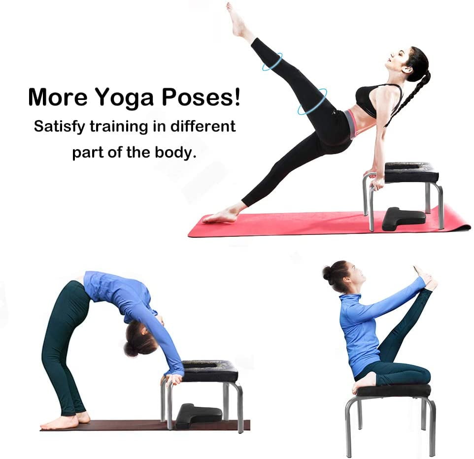 Fitness Stand Yoga Chair for fe Details about   Yoga Headstand Inversion Bench with Suction Cup 