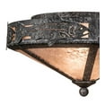 thumbnail image 4 of Meyda Tiffany 210574 Rainbow Trout 2 Light 16" Wide Flush Mount Ceiling Fixture - Grey, 4 of 4