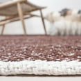 thumbnail image 6 of SAFAVIEH Boston Donnchad Striped Cotton Area Rug, Brown, 5' x 8', 6 of 10